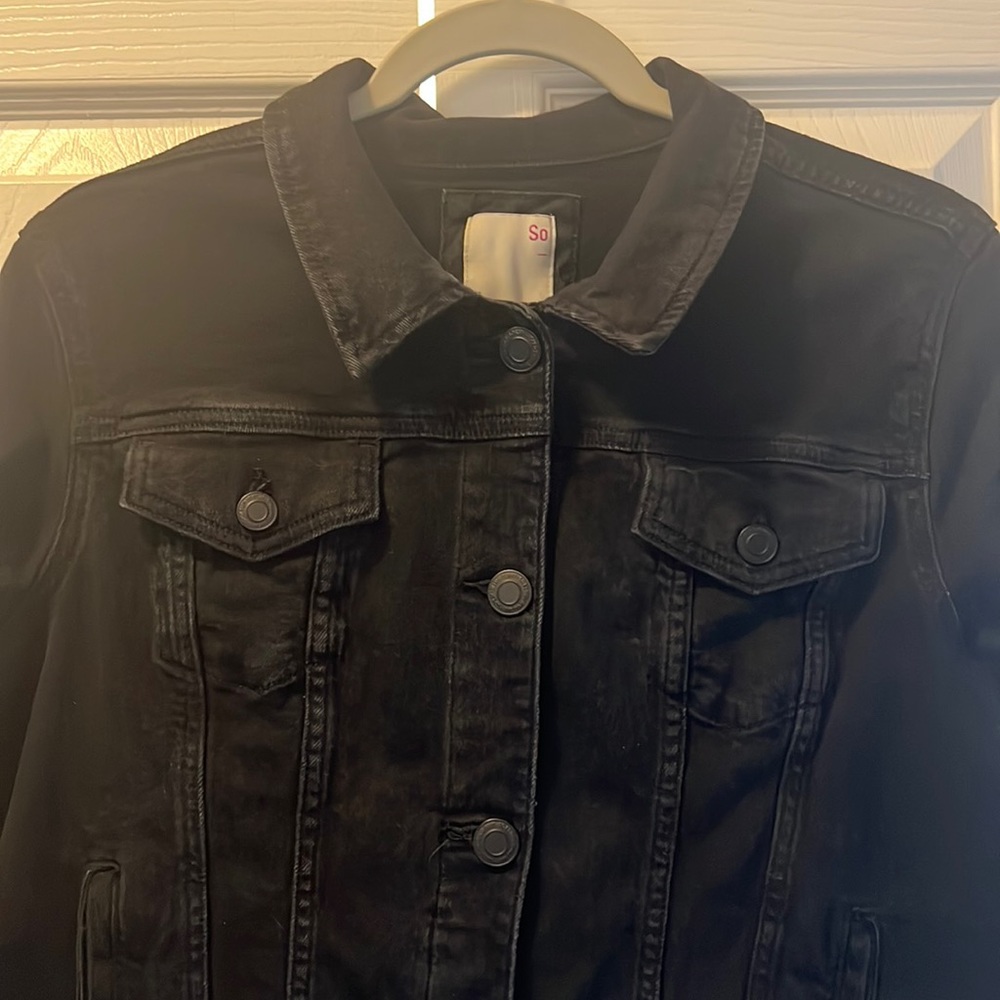 Black Jean Jacket